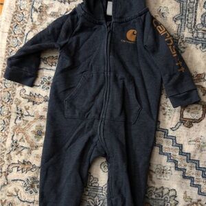 Carhartt Kids' Gray Hooded One Piece